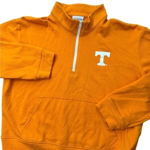 Tennessee Volunteers Women’s Orange Crop 1/4 Columbia Brand‎ Sweatshirt Size Med